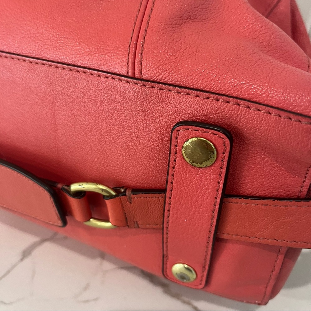 Coach, Ashley Cary All Satchel Leather Handbag - Picture 9 of 16
